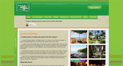 Desktop Screenshot of lantacoralresort.com